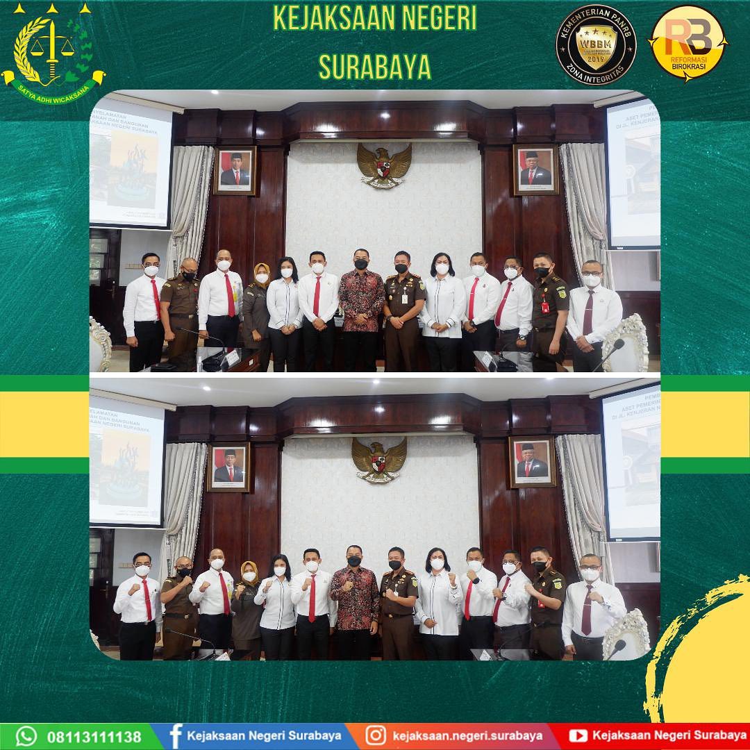 Pemberian Penghargaan Kejaksaan Negeri Surabaya